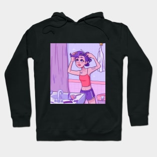 Purple Hair Hoodie